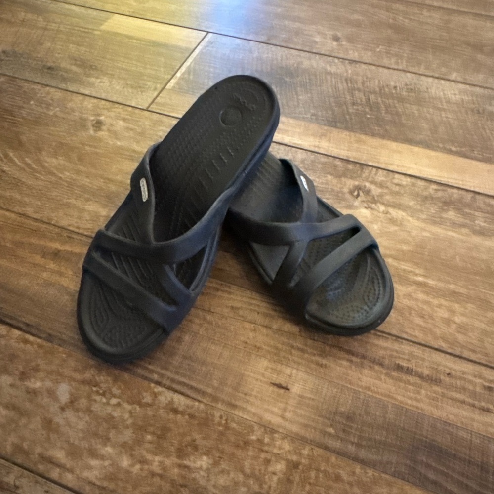 CROCS Black Women's Sandals